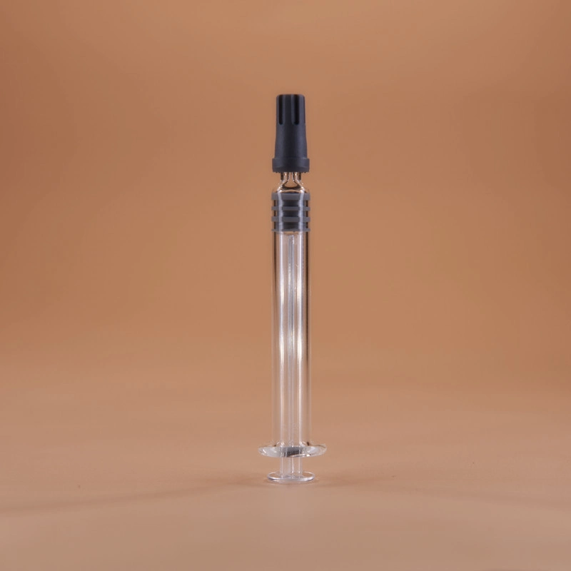 Medical Disposable Prefilled Glass Syringe Barrel and Pluger 1ml Luer Lock with/Without Needle