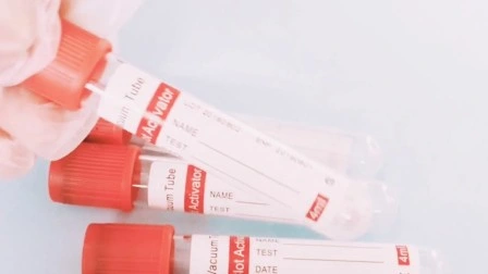 PP Pet Glass Одноразовые вакуумные пробирки для сбора крови